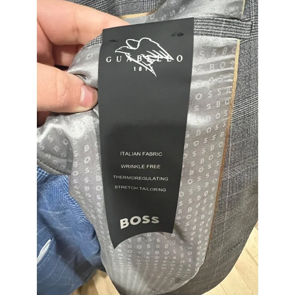 Hugo Boss Gray Wool Blazer Sport Coat - NWT‎